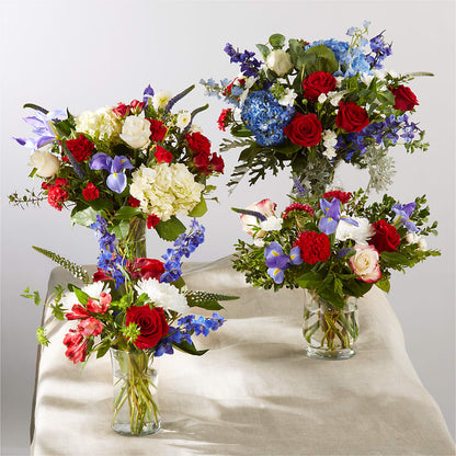 Star Spangled - A Florist Original – LOU GENTILE'S FLOWERS BASKET, Fresno CA