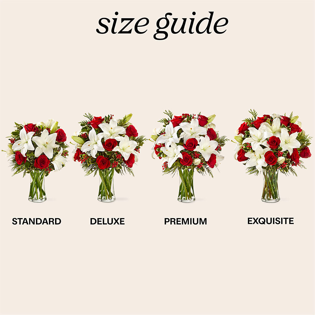 Sparkling Snowflakes Bouquet – LOU GENTILE'S FLOWERS BASKET, Fresno CA