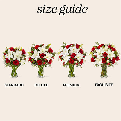 Sparkling Snowflakes Bouquet – LOU GENTILE'S FLOWERS BASKET, Fresno CA