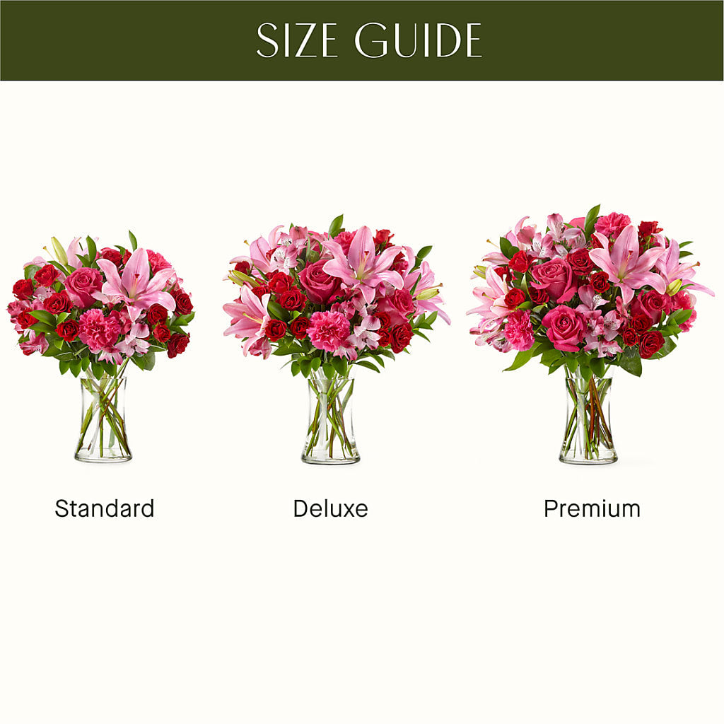 In Love Bouquet – LOU GENTILE'S FLOWERS BASKET, Fresno CA
