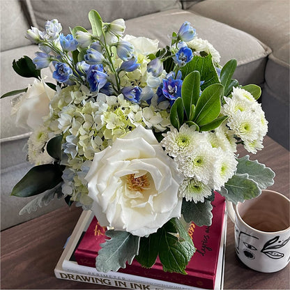Clear Skies Bouquet – LOU GENTILE'S FLOWERS BASKET, Fresno CA