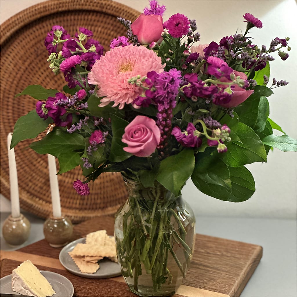 Ultraviolet Bouquet – LOU GENTILE'S FLOWERS BASKET, Fresno CA