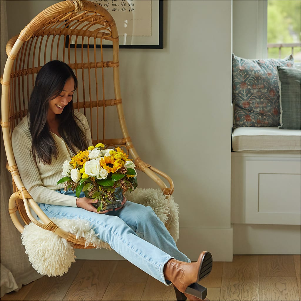 Luminous Morning Bouquet – LOU GENTILE'S FLOWERS BASKET, Fresno CA