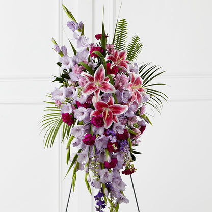 Tender Touch Standing Spray – LOU GENTILE'S FLOWERS BASKET, Fresno CA