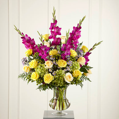 Loveliness Arrangement – LOU GENTILE'S FLOWERS BASKET, Fresno CA