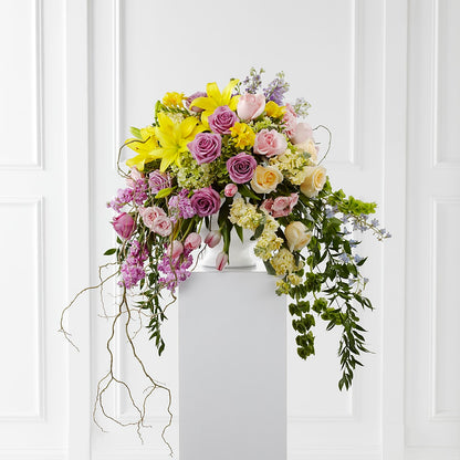 Display of Affection Arrangement – LOU GENTILE'S FLOWERS BASKET, Fresno CA
