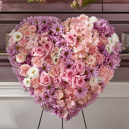 Heaven's Light Heart – LOU GENTILE'S FLOWERS BASKET, Fresno CA