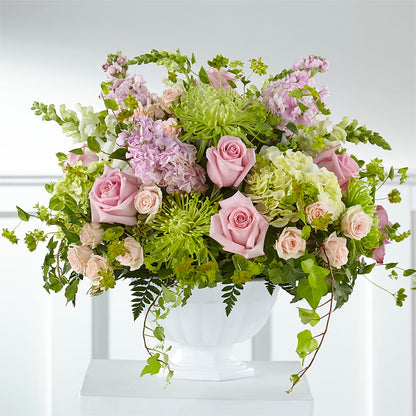 Radiant Embrace Arrangement – LOU GENTILE'S FLOWERS BASKET, Fresno CA