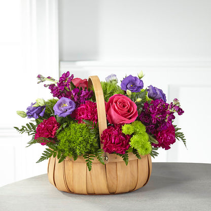 Serene Sanctuary Basket – LOU GENTILE'S FLOWERS BASKET, Fresno CA