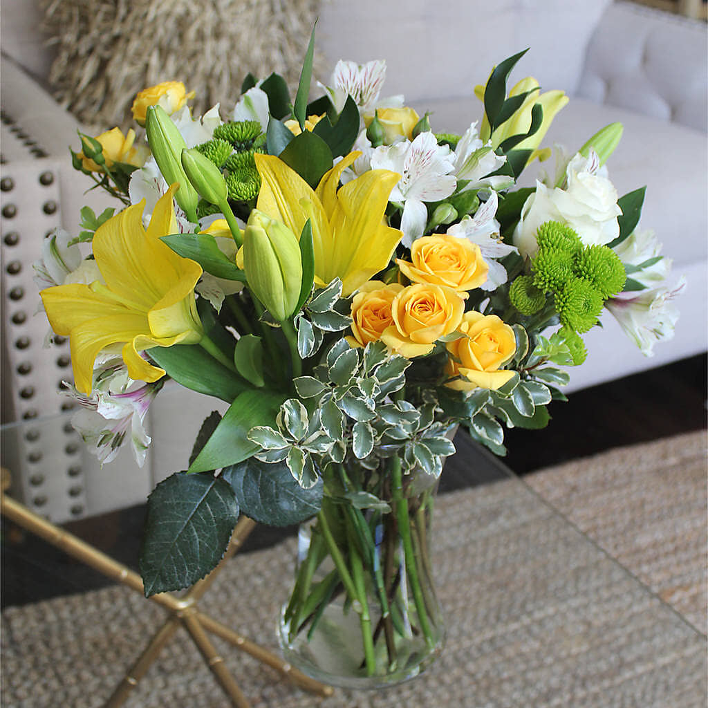 Hope & Serenity Bouquet – LOU GENTILE'S FLOWERS BASKET, Fresno CA