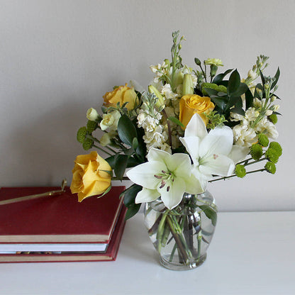Hope & Serenity Bouquet – LOU GENTILE'S FLOWERS BASKET, Fresno CA