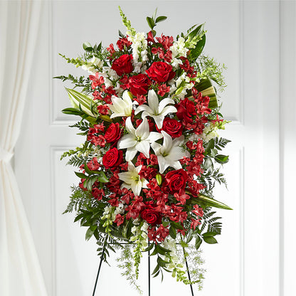 Everlasting Memory Standing Spray – LOU GENTILE'S FLOWERS BASKET, Fresno CA