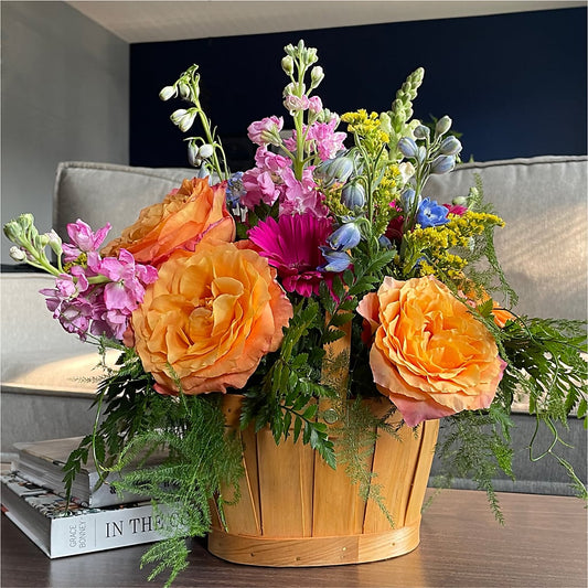 Garden of Life Basket – LOU GENTILE'S FLOWERS BASKET, Fresno CA