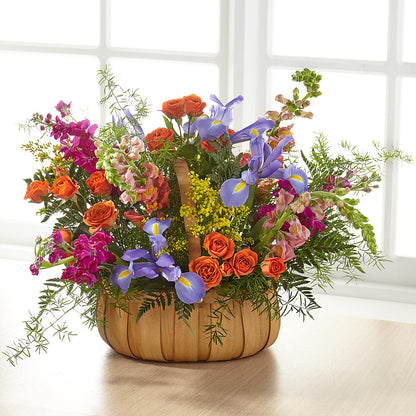 Garden of Life Basket – LOU GENTILE'S FLOWERS BASKET, Fresno CA