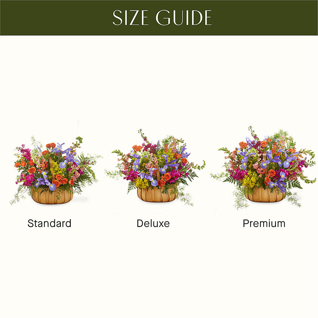 Garden of Life Basket – LOU GENTILE'S FLOWERS BASKET, Fresno CA