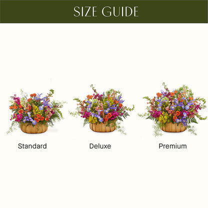 Garden of Life Basket – LOU GENTILE'S FLOWERS BASKET, Fresno CA