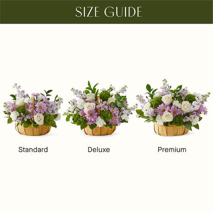 Peace & Love Basket – LOU GENTILE'S FLOWERS BASKET, Fresno CA