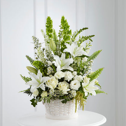 In Our Thoughts Arrangement – LOU GENTILE'S FLOWERS BASKET, Fresno CA
