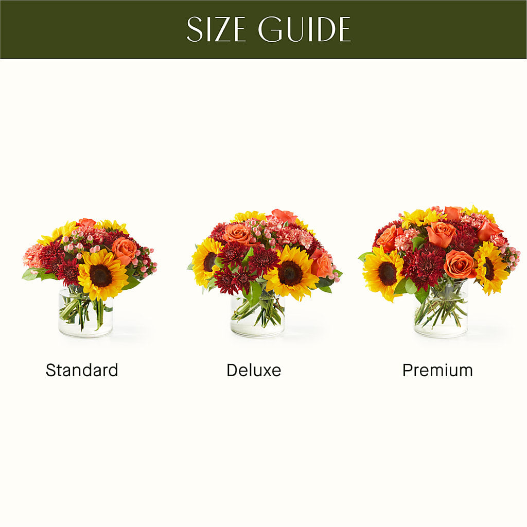 September Sunset Bouquet – LOU GENTILE'S FLOWERS BASKET, Fresno CA