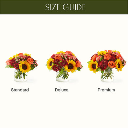September Sunset Bouquet – LOU GENTILE'S FLOWERS BASKET, Fresno CA