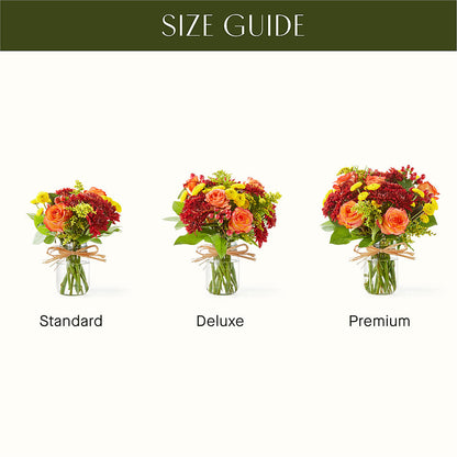 Apple Picking Bouquet – LOU GENTILE'S FLOWERS BASKET, Fresno CA