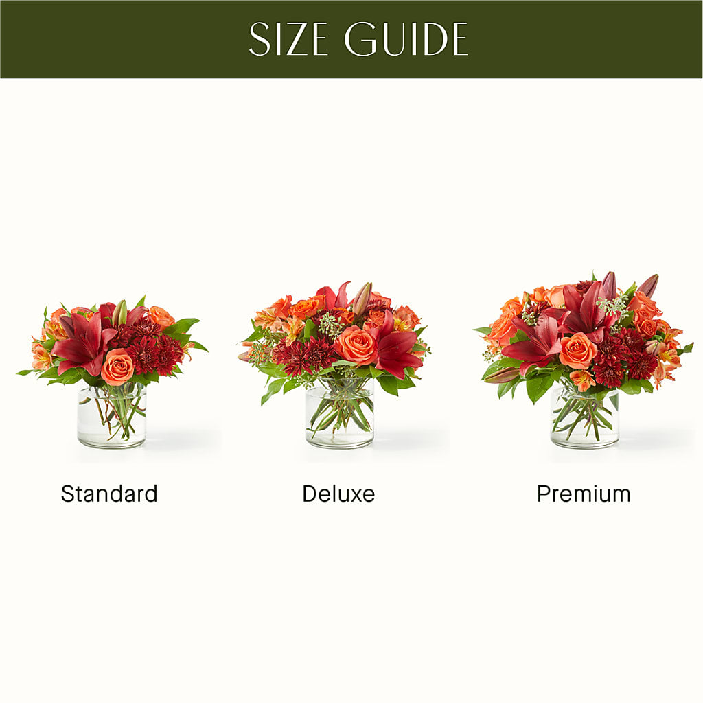 Crimson Leaves Bouquet – LOU GENTILE'S FLOWERS BASKET, Fresno CA