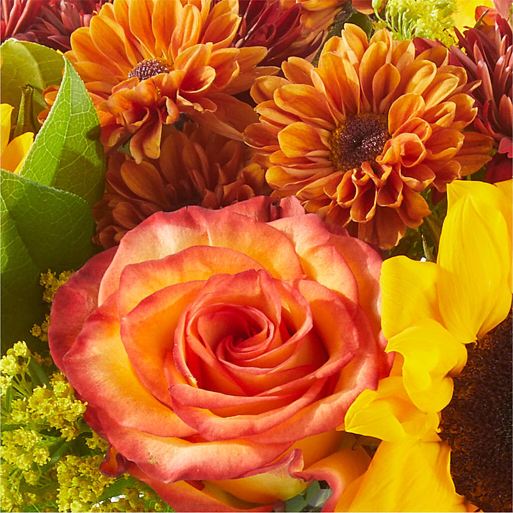 Flannel Scarf Bouquet – LOU GENTILE'S FLOWERS BASKET, Fresno CA