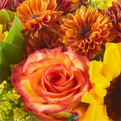 Flannel Scarf Bouquet – LOU GENTILE'S FLOWERS BASKET, Fresno CA