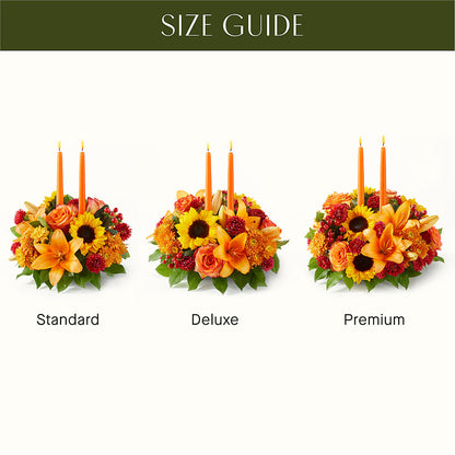 Grateful Centerpiece – LOU GENTILE'S FLOWERS BASKET, Fresno CA