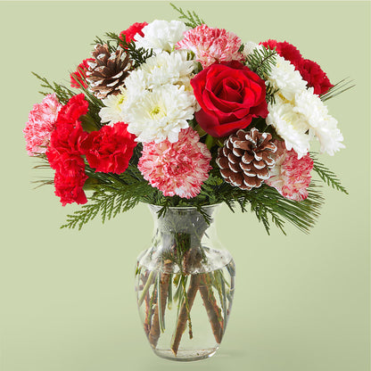 Candy Cane Lane Bouquet – LOU GENTILE'S FLOWERS BASKET, Fresno CA