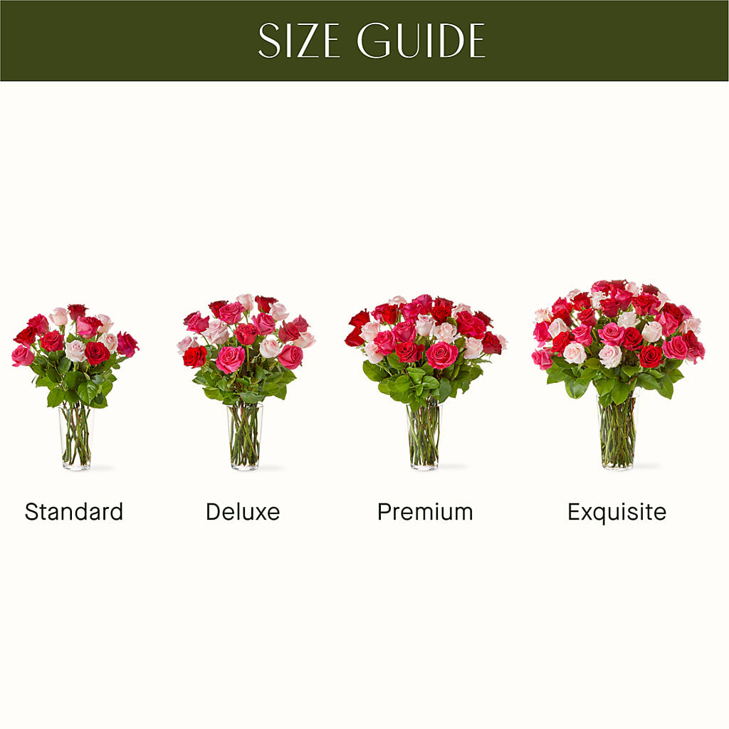 Charming Rose Bouquet – LOU GENTILE'S FLOWERS BASKET, Fresno CA