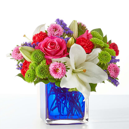 Quality Time Bouquet – LOU GENTILE'S FLOWERS BASKET, Fresno CA