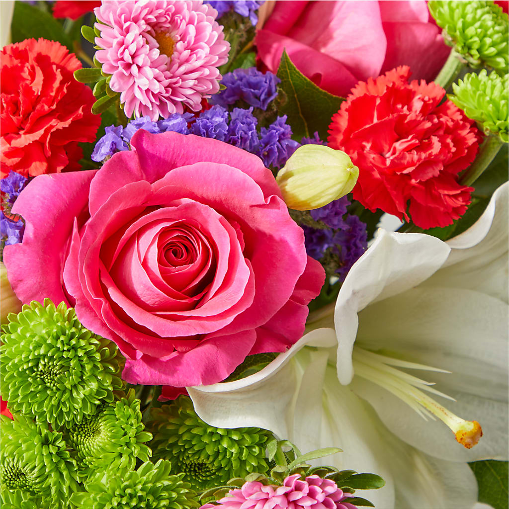 Quality Time Bouquet – LOU GENTILE'S FLOWERS BASKET, Fresno CA