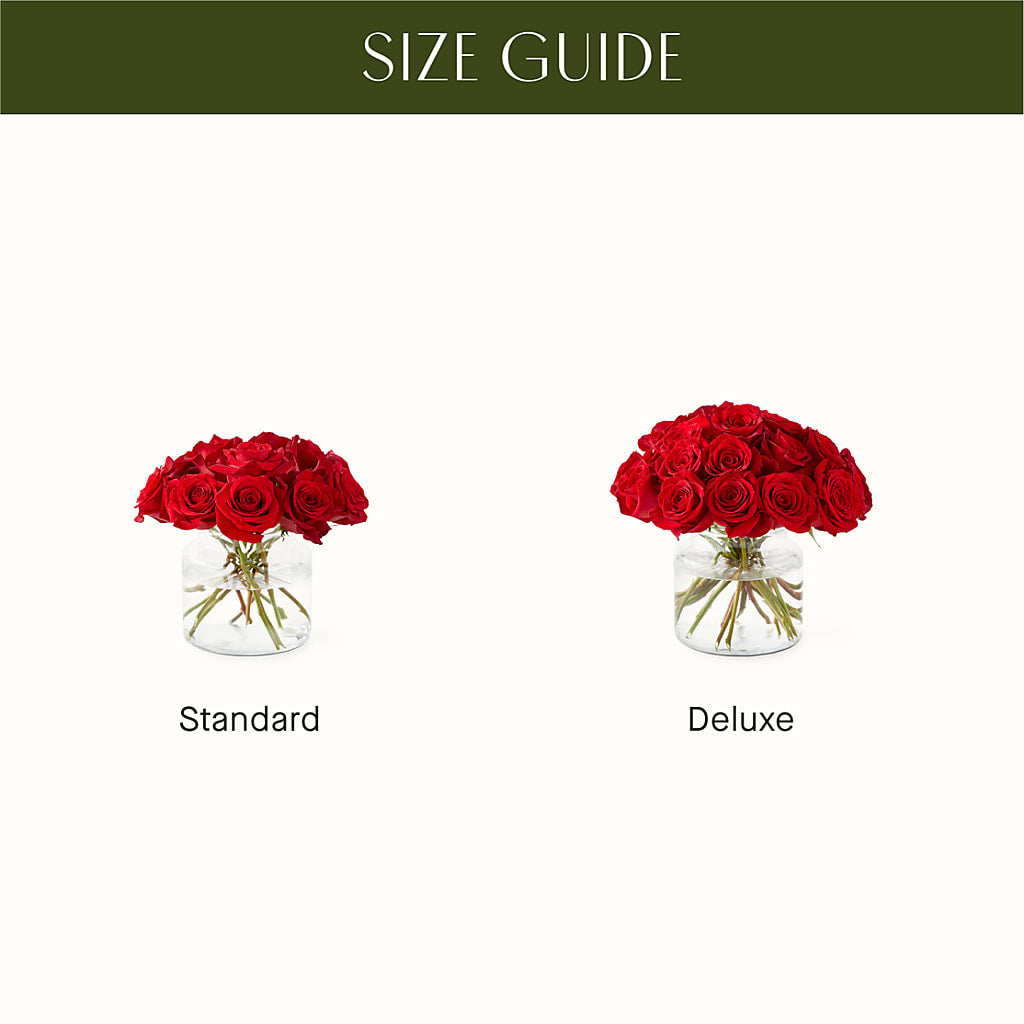 Cupid's Embrace Red Rose Bouquet – LOU GENTILE'S FLOWERS BASKET, Fresno CA