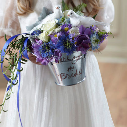 Enchantment Flower Girl Arrangement – LOU GENTILE'S FLOWERS BASKET, Fresno CA