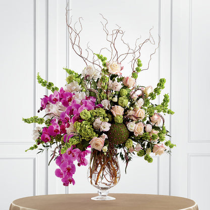 Soft Sophistication Arrangement – LOU GENTILE'S FLOWERS BASKET, Fresno CA