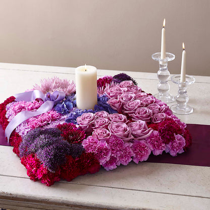 Promise of Love Unity Arrangement – LOU GENTILE'S FLOWERS BASKET, Fresno CA