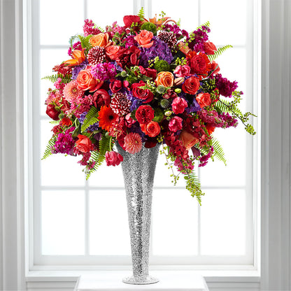 Flower Jeweled Arrangement – LOU GENTILE'S FLOWERS BASKET, Fresno CA