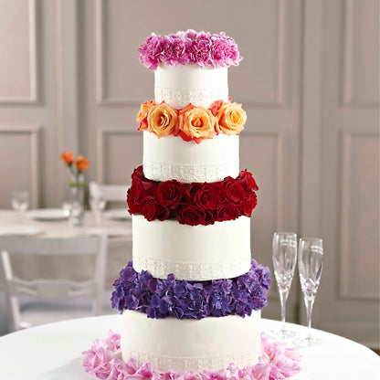 Infinite Love Cake Décor – LOU GENTILE'S FLOWERS BASKET, Fresno CA