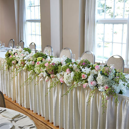 State of Joy Head Table Arrangement – LOU GENTILE'S FLOWERS BASKET, Fresno CA